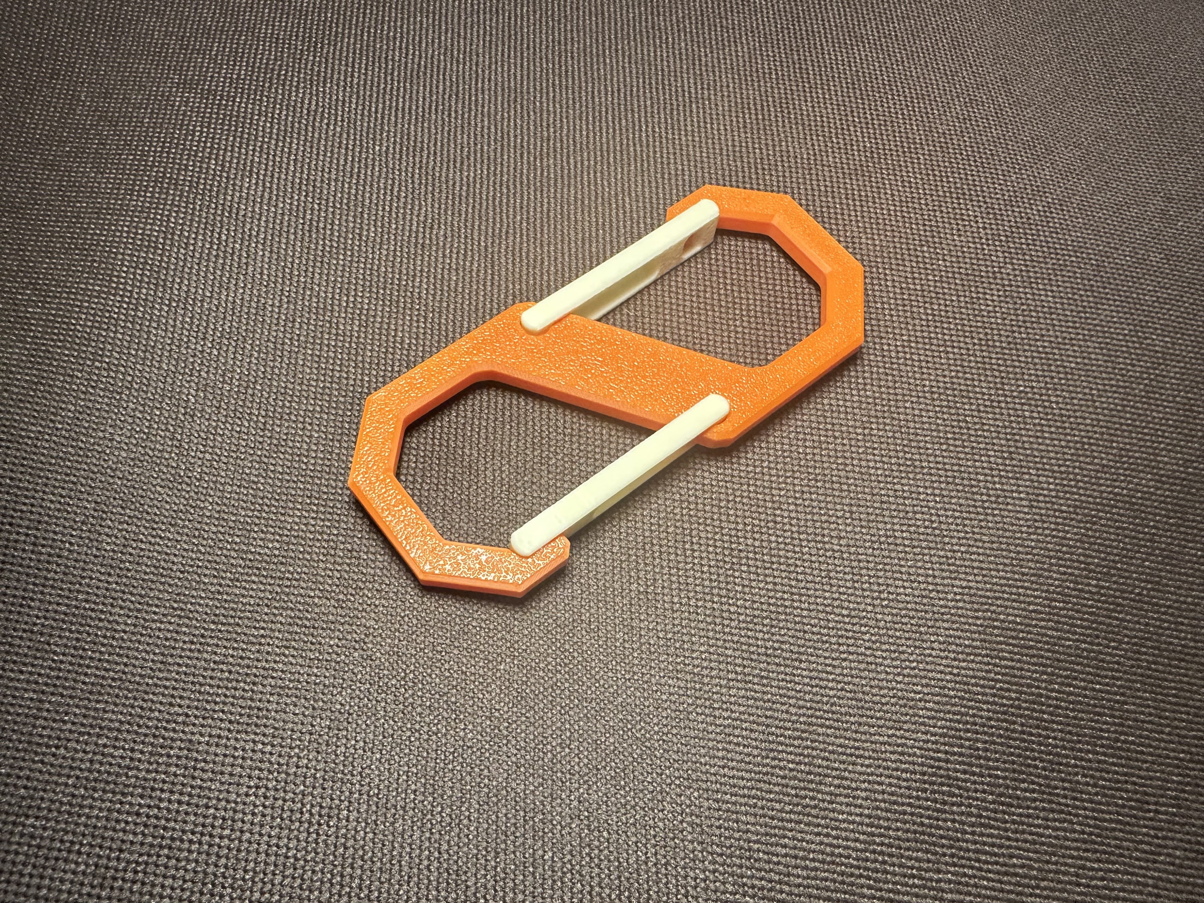 Dual Lock Carabiner – Fully 3D Printed