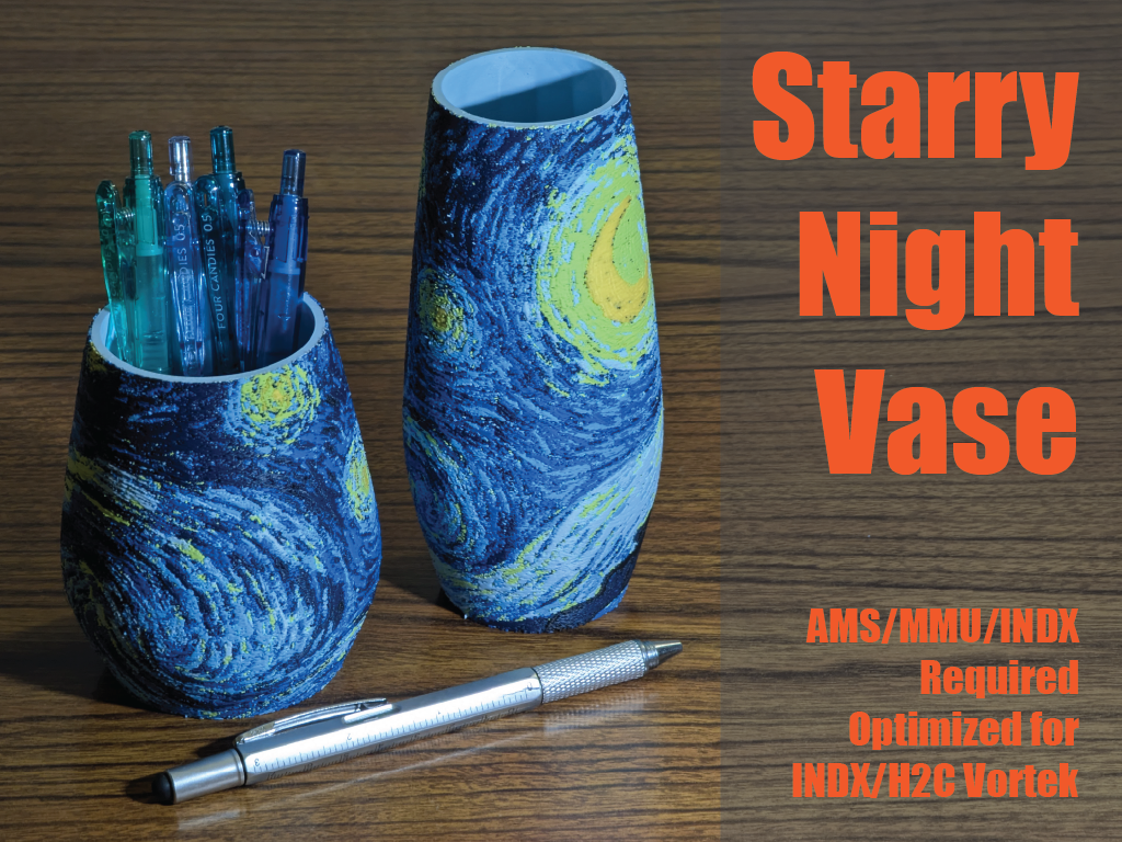Starry Night Vase