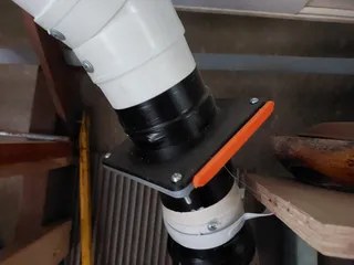 90PVC Blast Gate