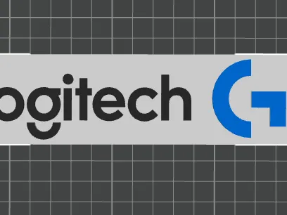 Logitech Logo for office or workshop