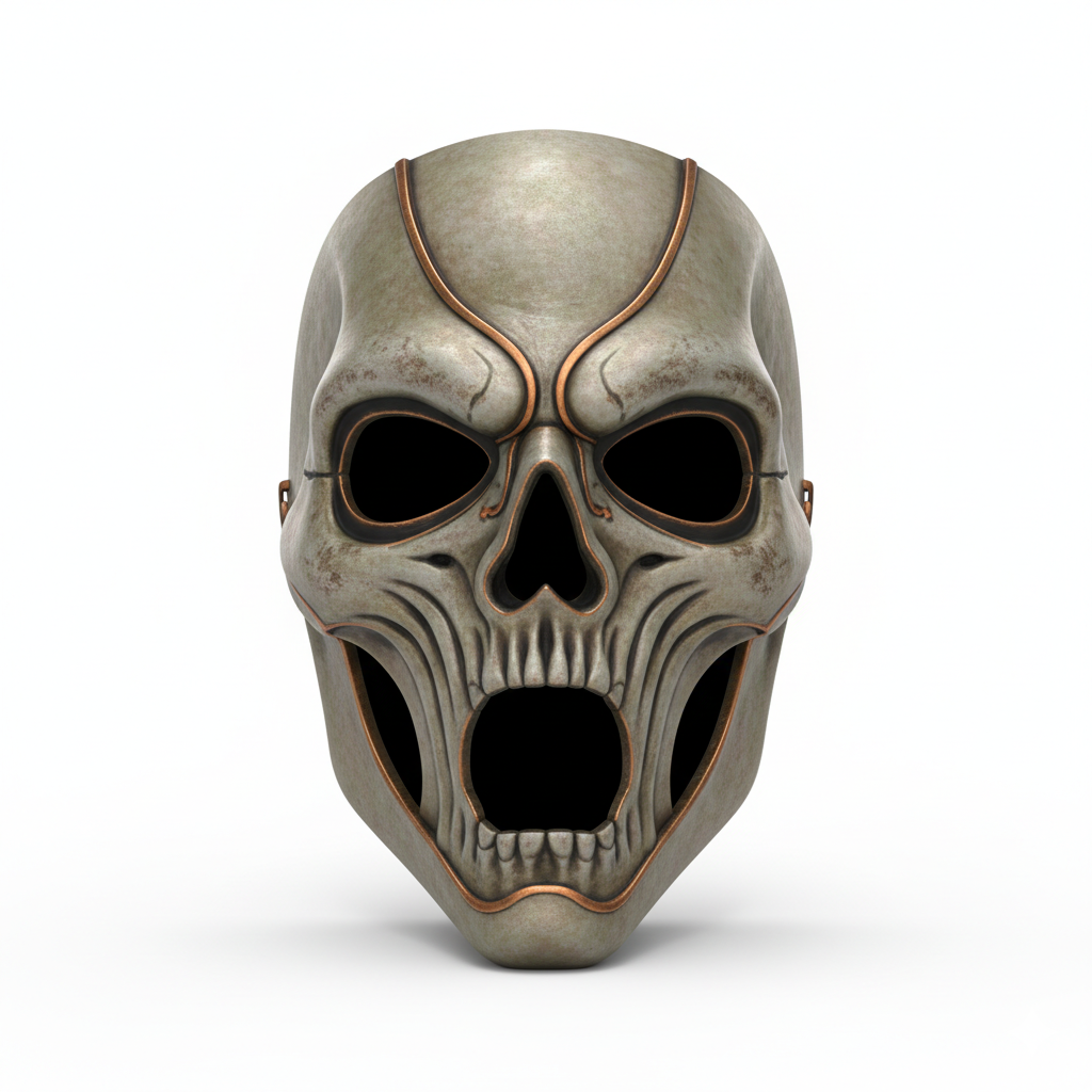 Angel of Death, mask, cosplay, wearable, costume, face, helmet
