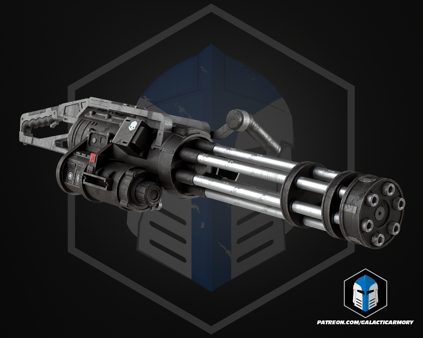 HD2 Maxi Gun - 3D Print Files