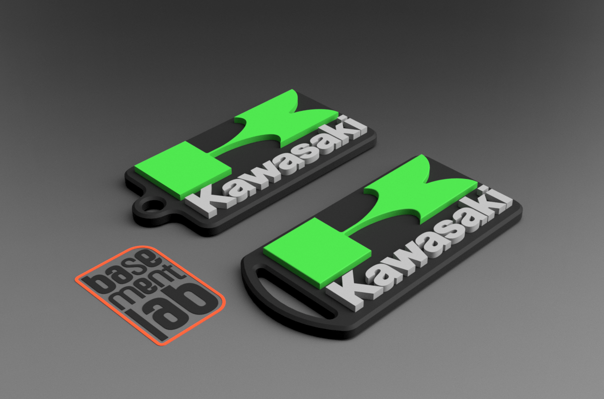 Kawasaki Classic - Keychain - Portachiavi - Porte Clès - 钥匙链 - Schlüsselanhänger