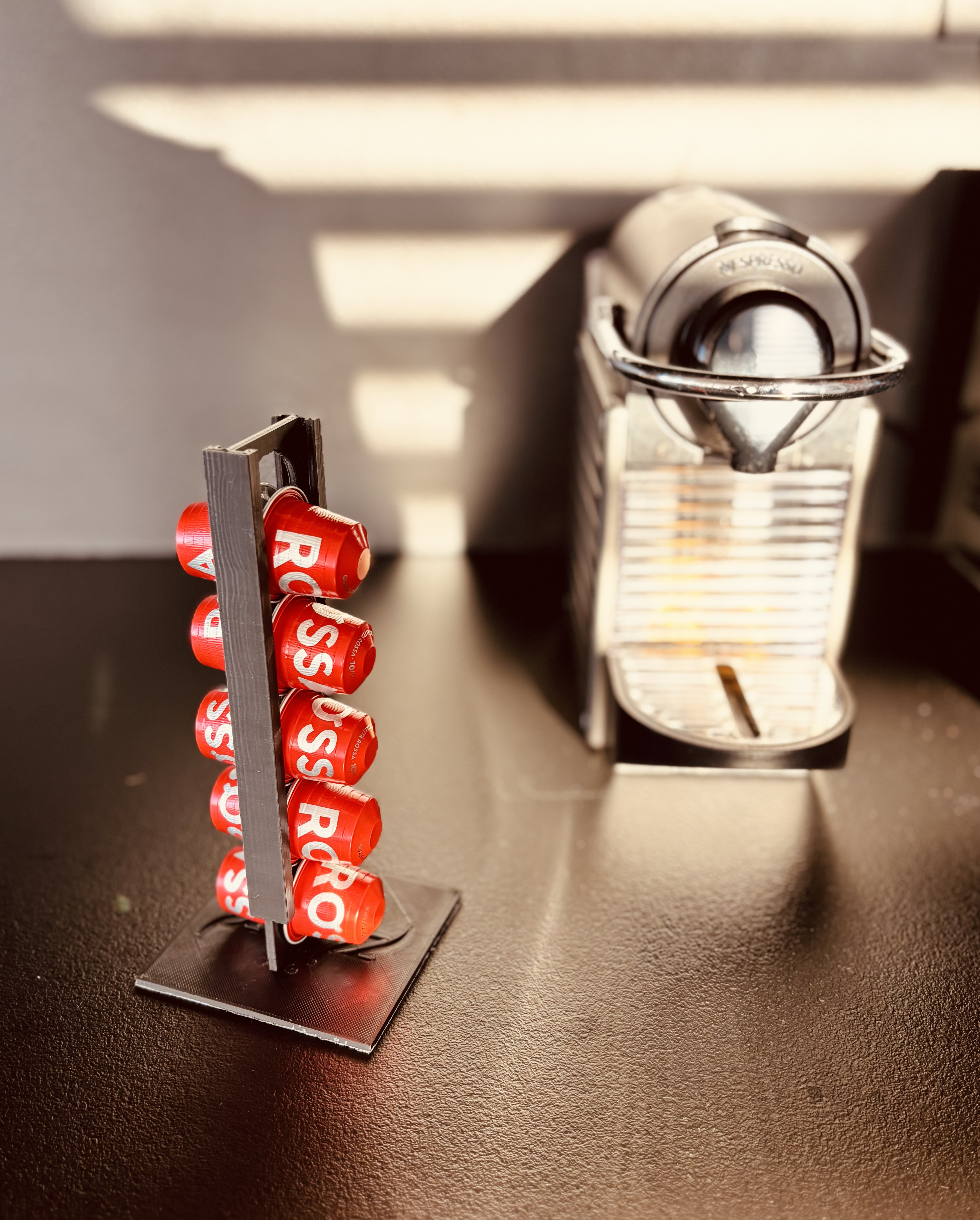 Nespresso coffee capsule stand