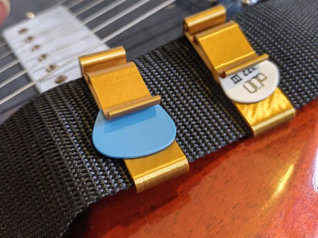 Guitar Strap Pick Holder