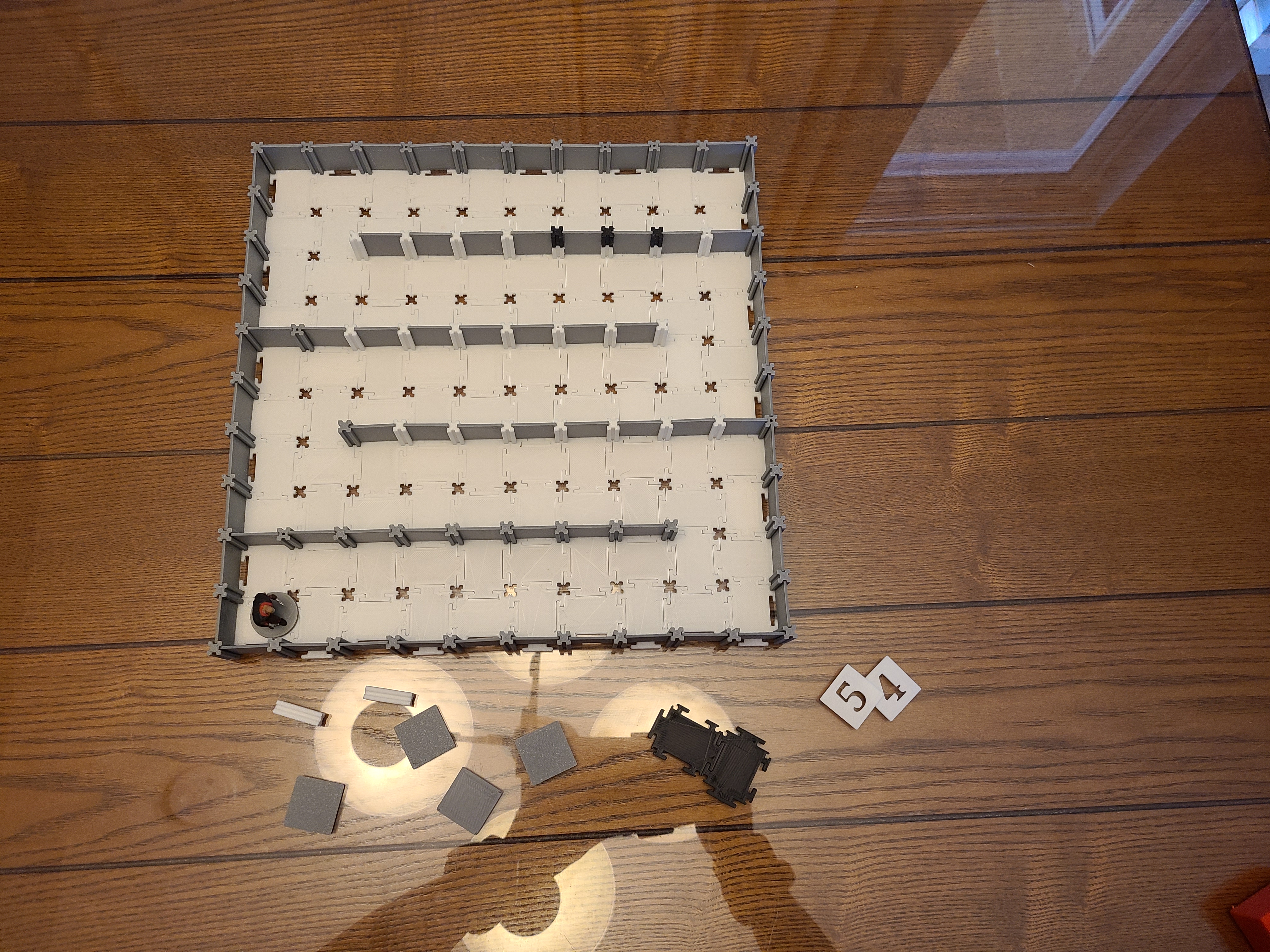 Miniatura 5 do modelo 3D DND Simple modular map