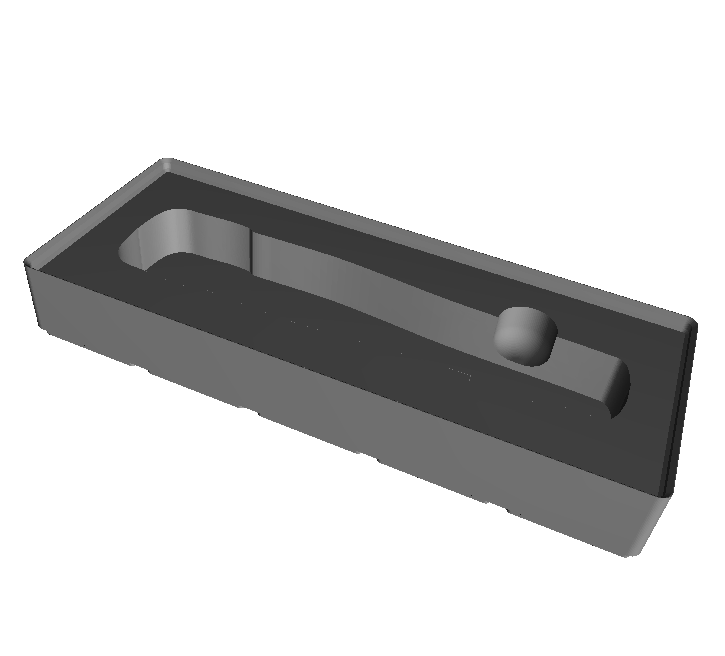 Shure SM57 Insert (Gridfinity)