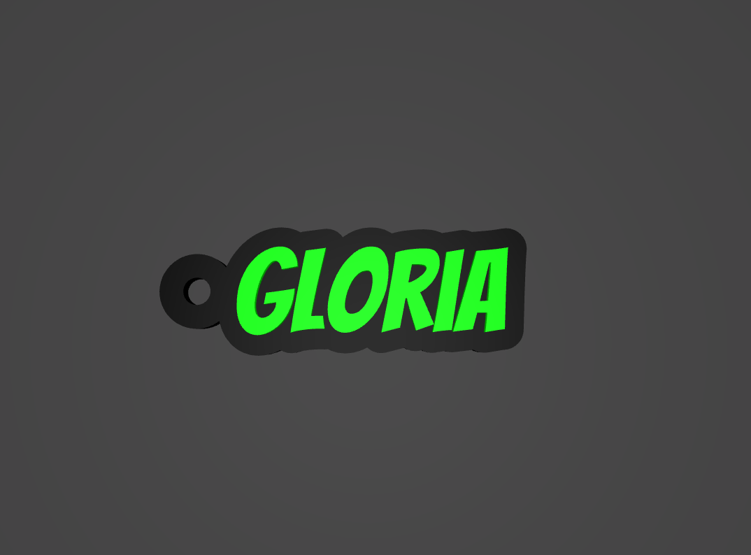 Portachiave Gloria