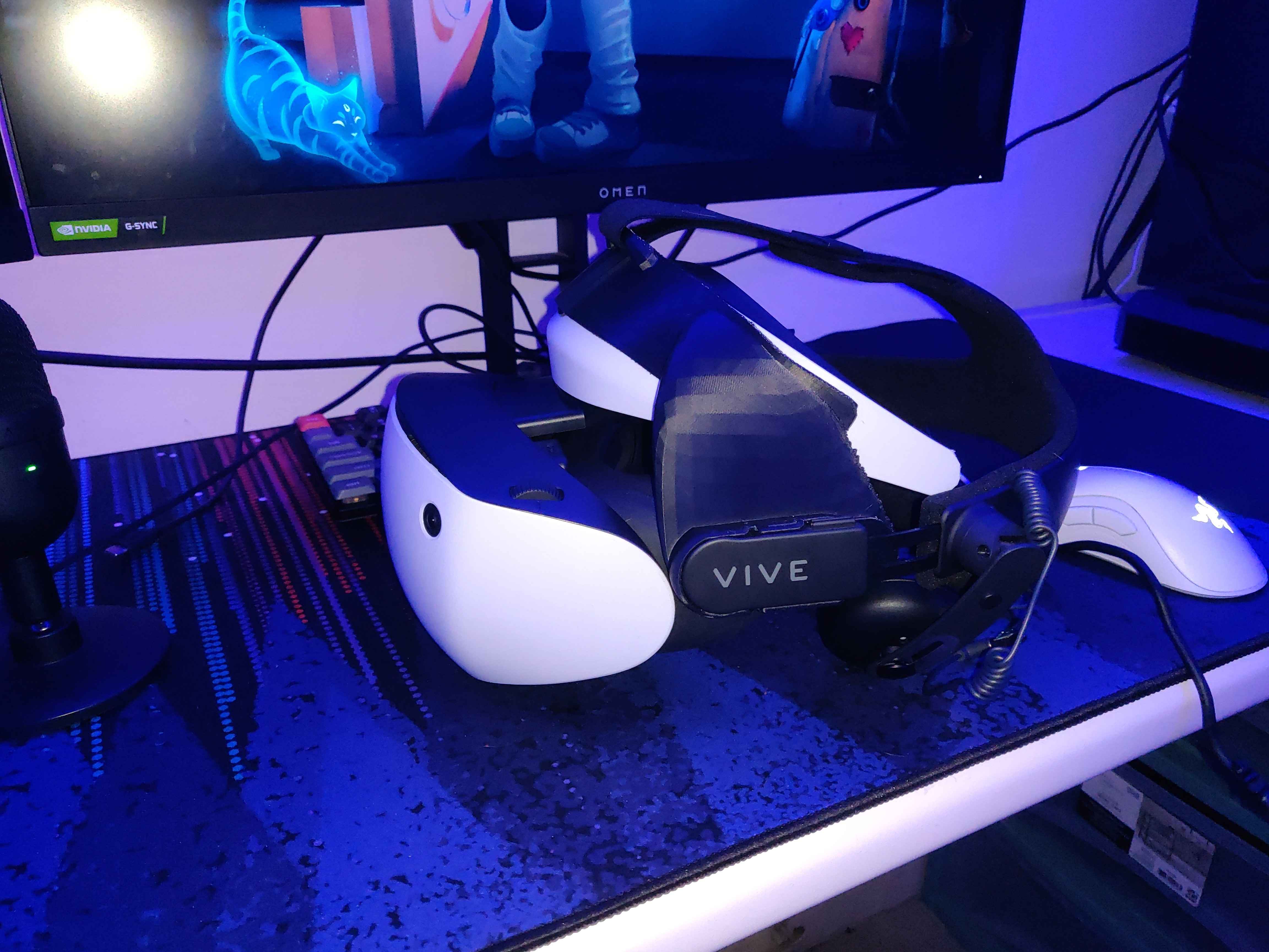 Playstation VR 2 PSVR2 Deluxe Audio Strap DAS Adapter "Bunny Ears"