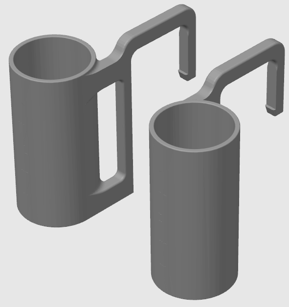 Tool Cup for AD5X (Word Removed & Mirrored)
