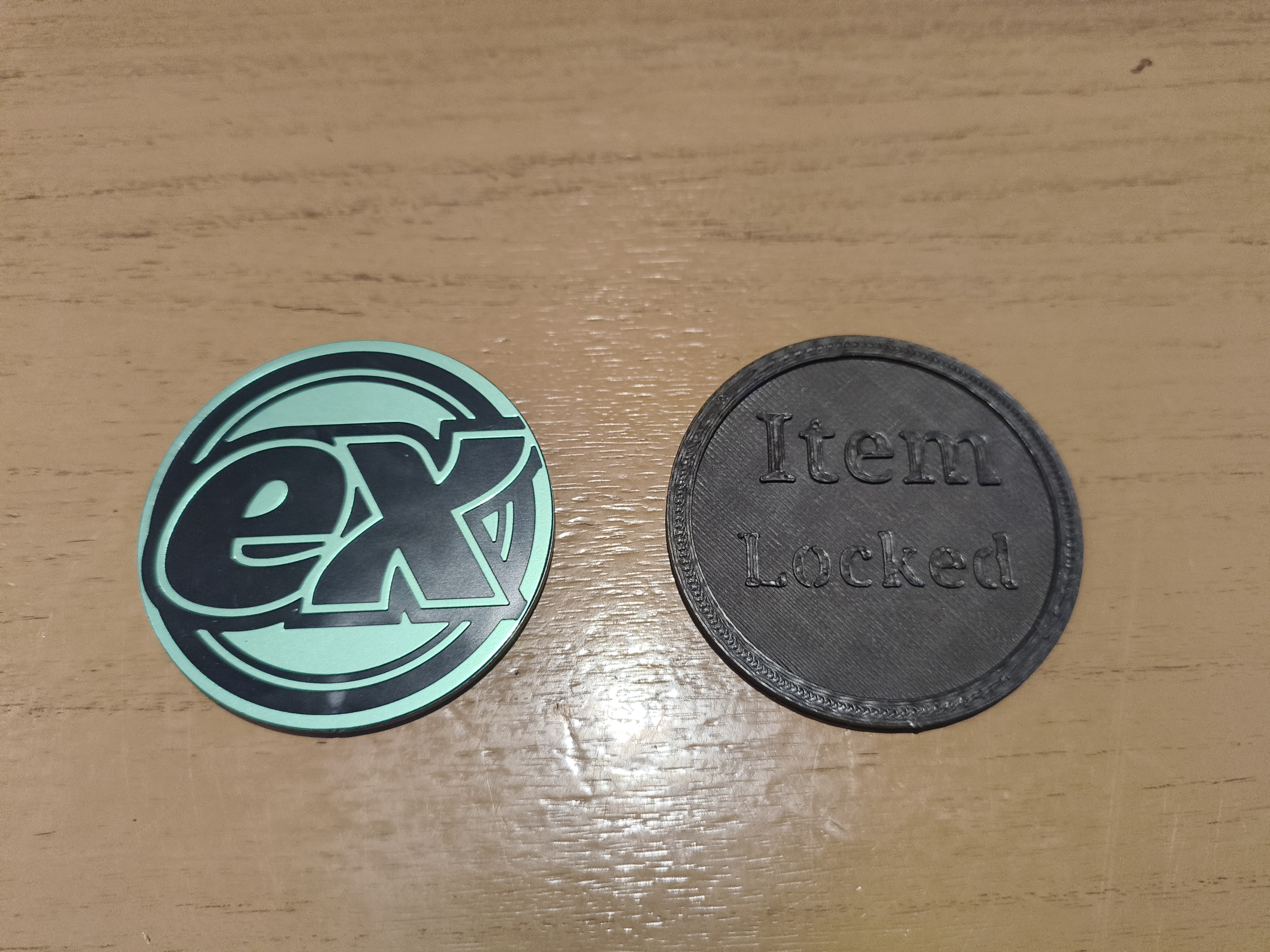 Item Locked Coin/Marker Pokémon