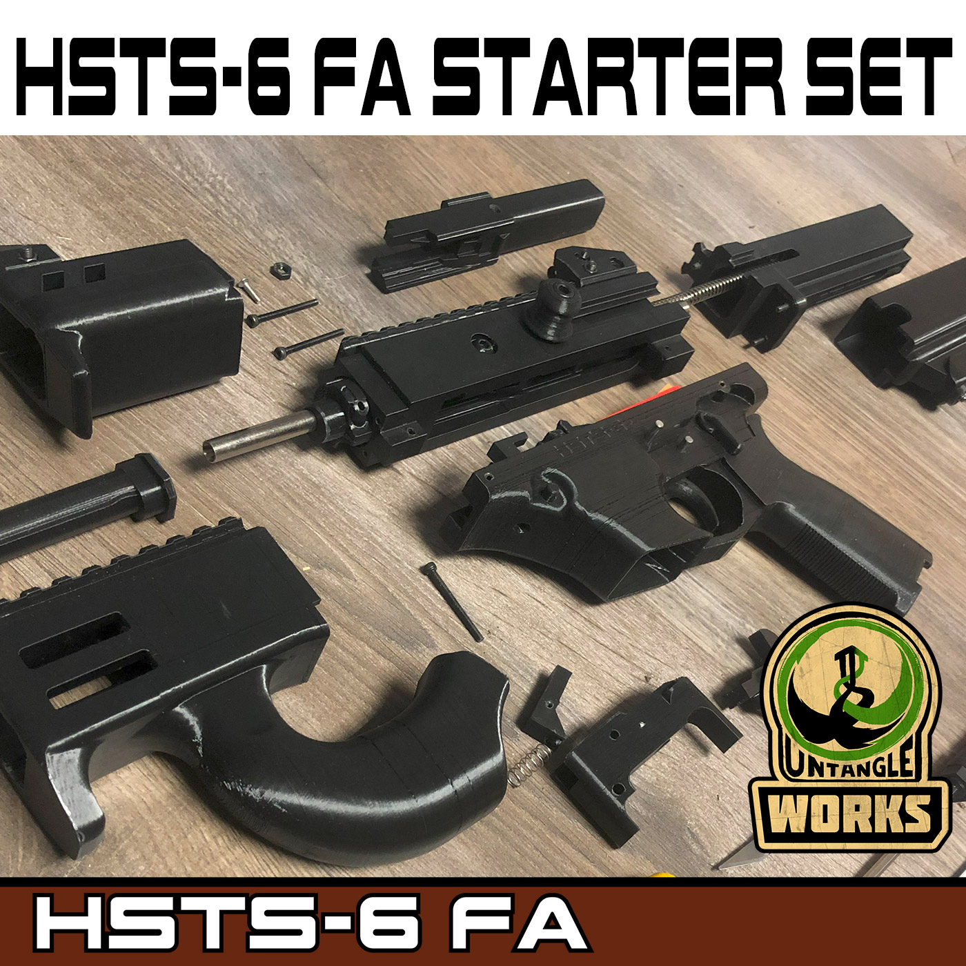HSTS-6FA full auto / semi auto open bolt starter kit GBB airsoft HSTS replica