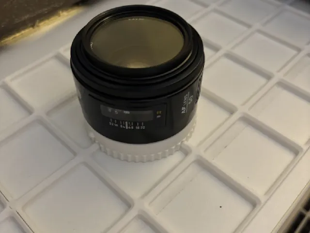 Sony a-mount lenscap gridfinity compatible