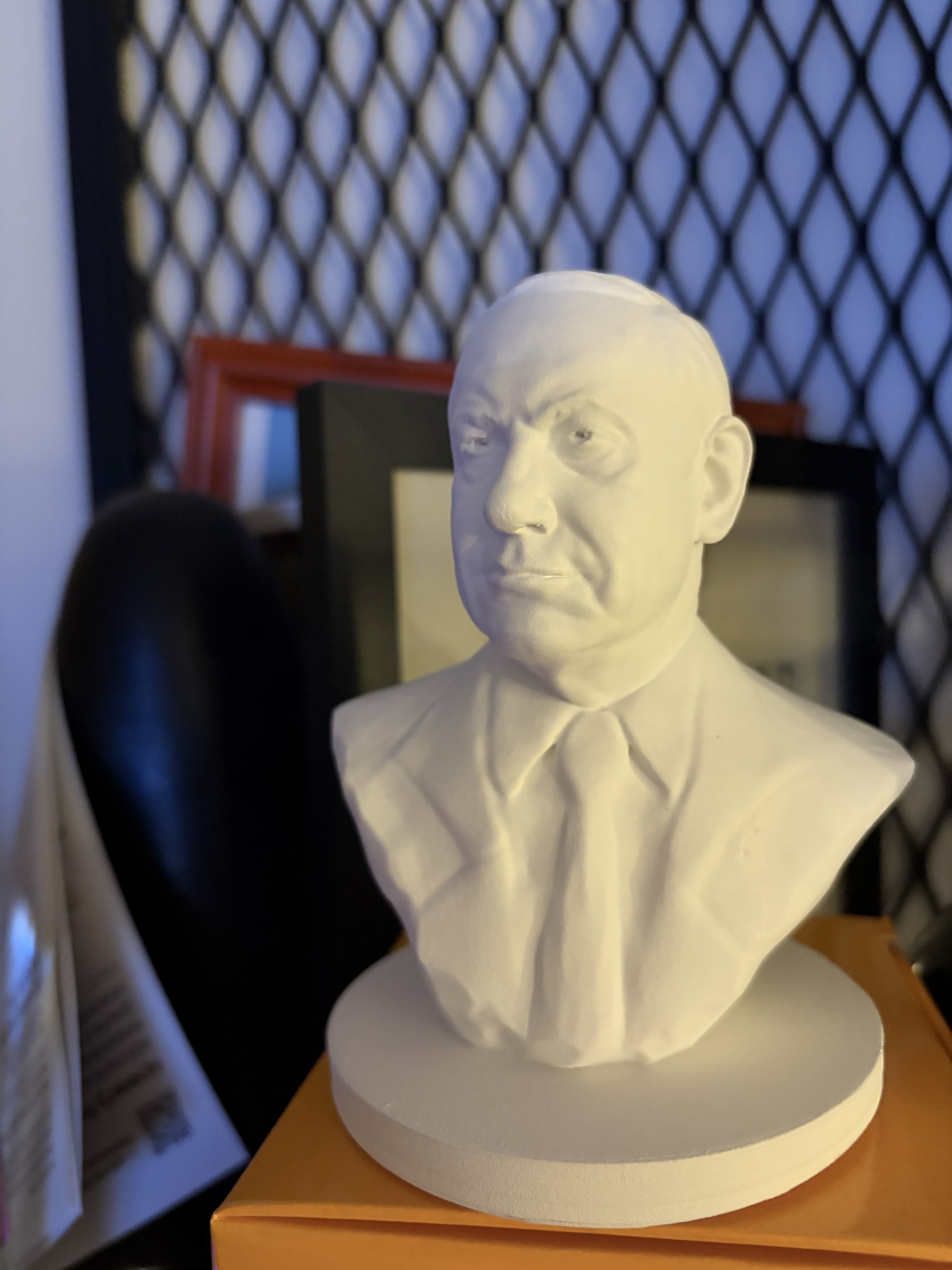 Benjamin Netanyahu bust