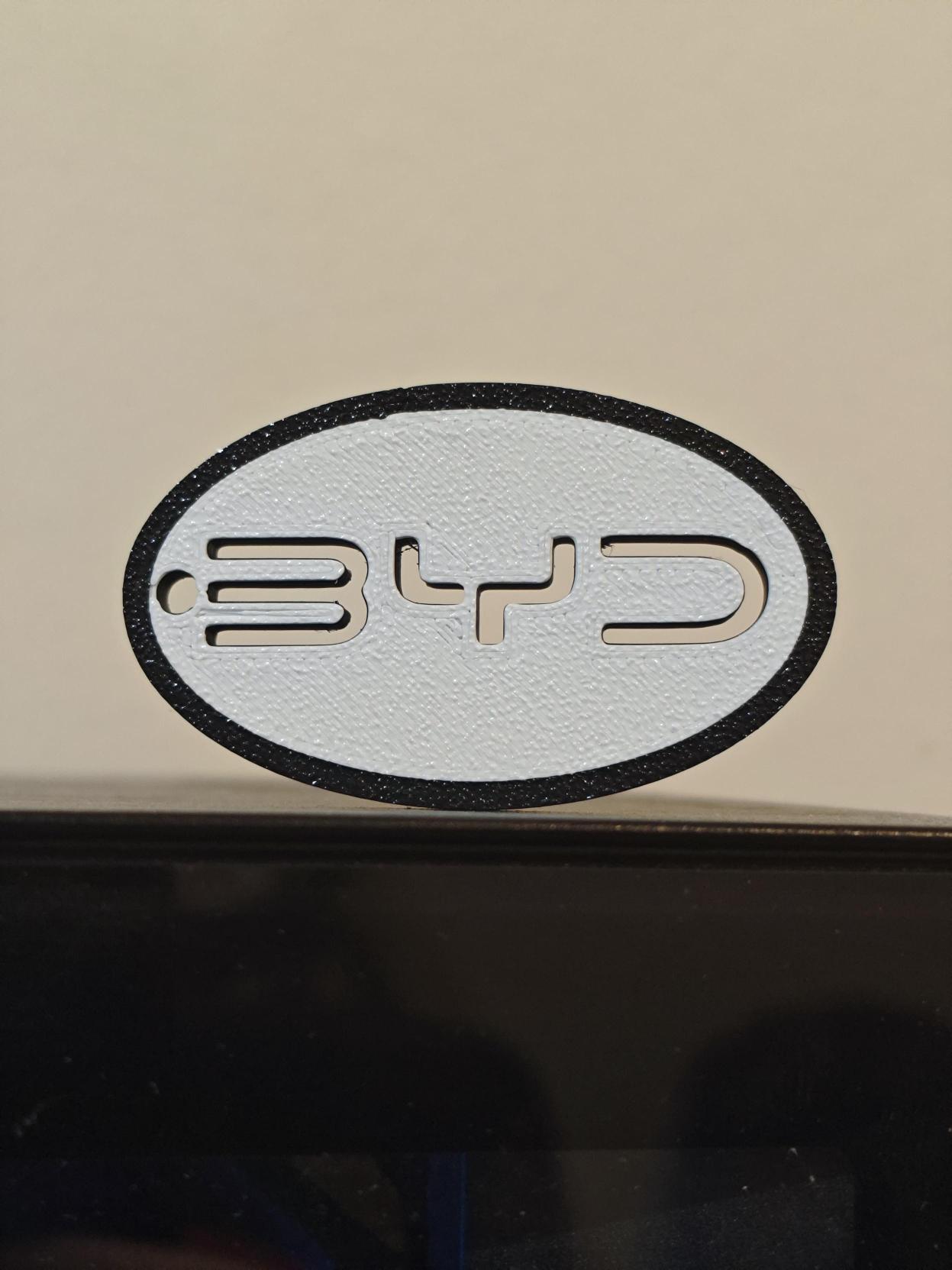 Miniatura 2 do modelo 3D BYD Auto Logo Keychain