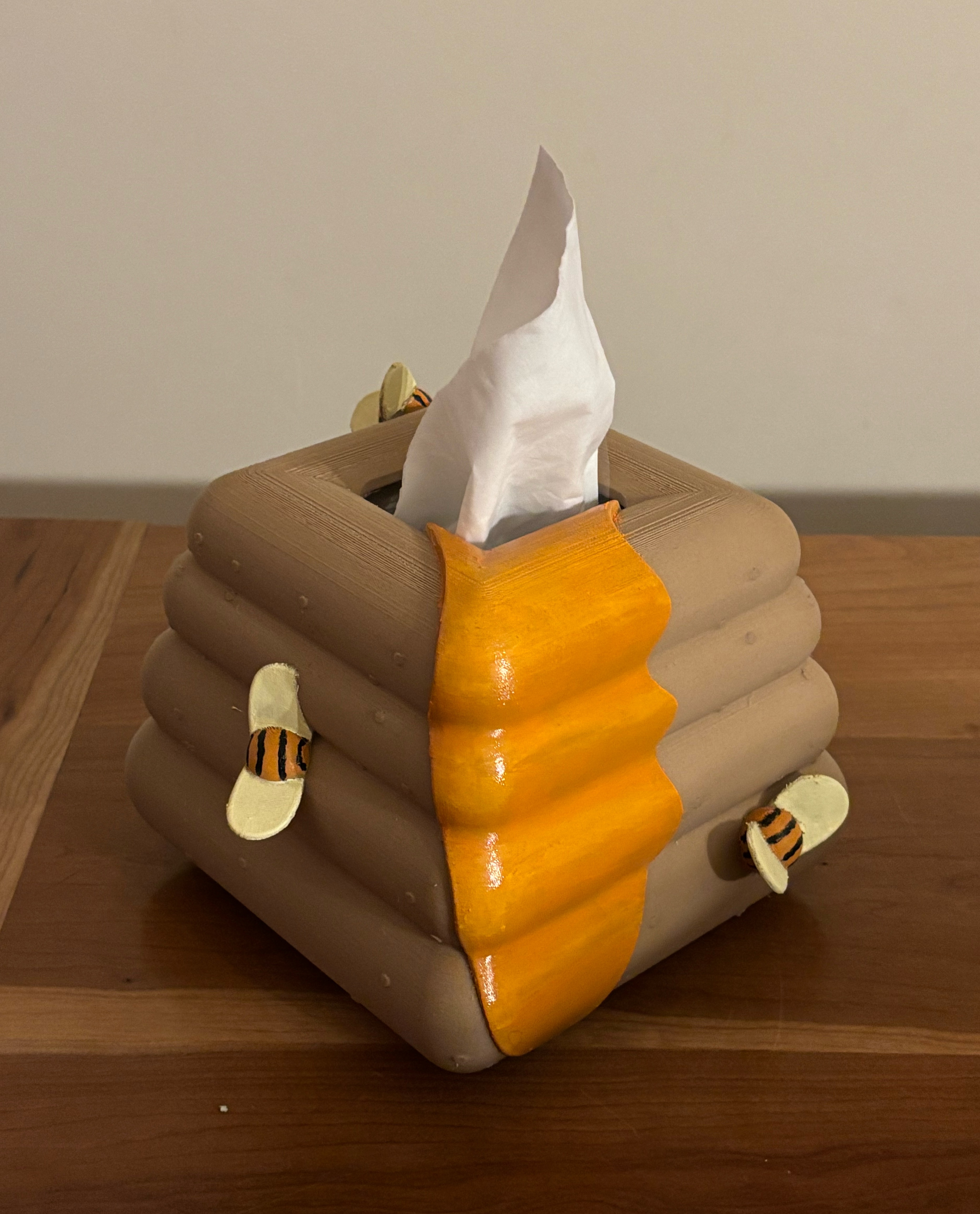 Hive Tissue Box 3D model