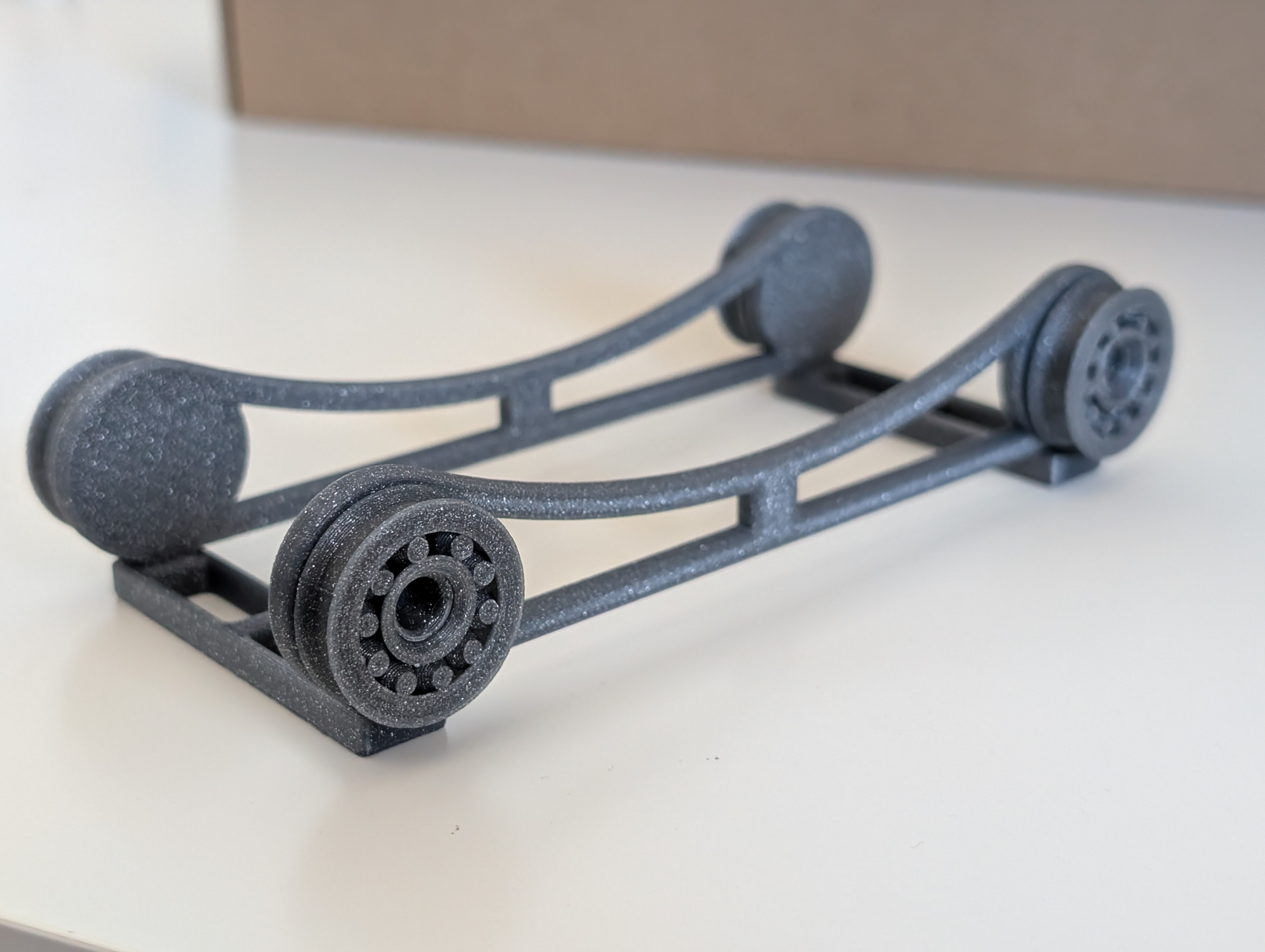 Spool Holder/Roller with Print In Place Bearings