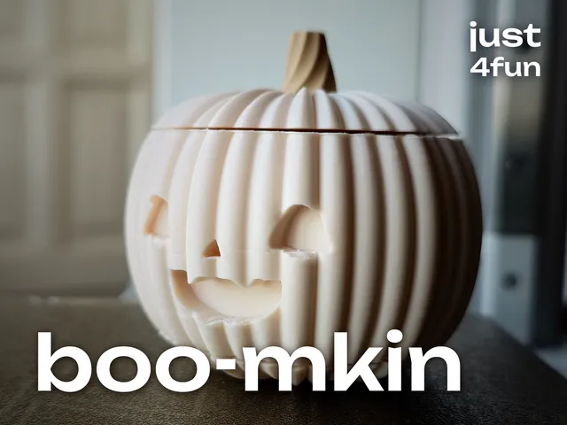 Boo-mpkin: Twist-Up Pumpkin with a Rising Ghost