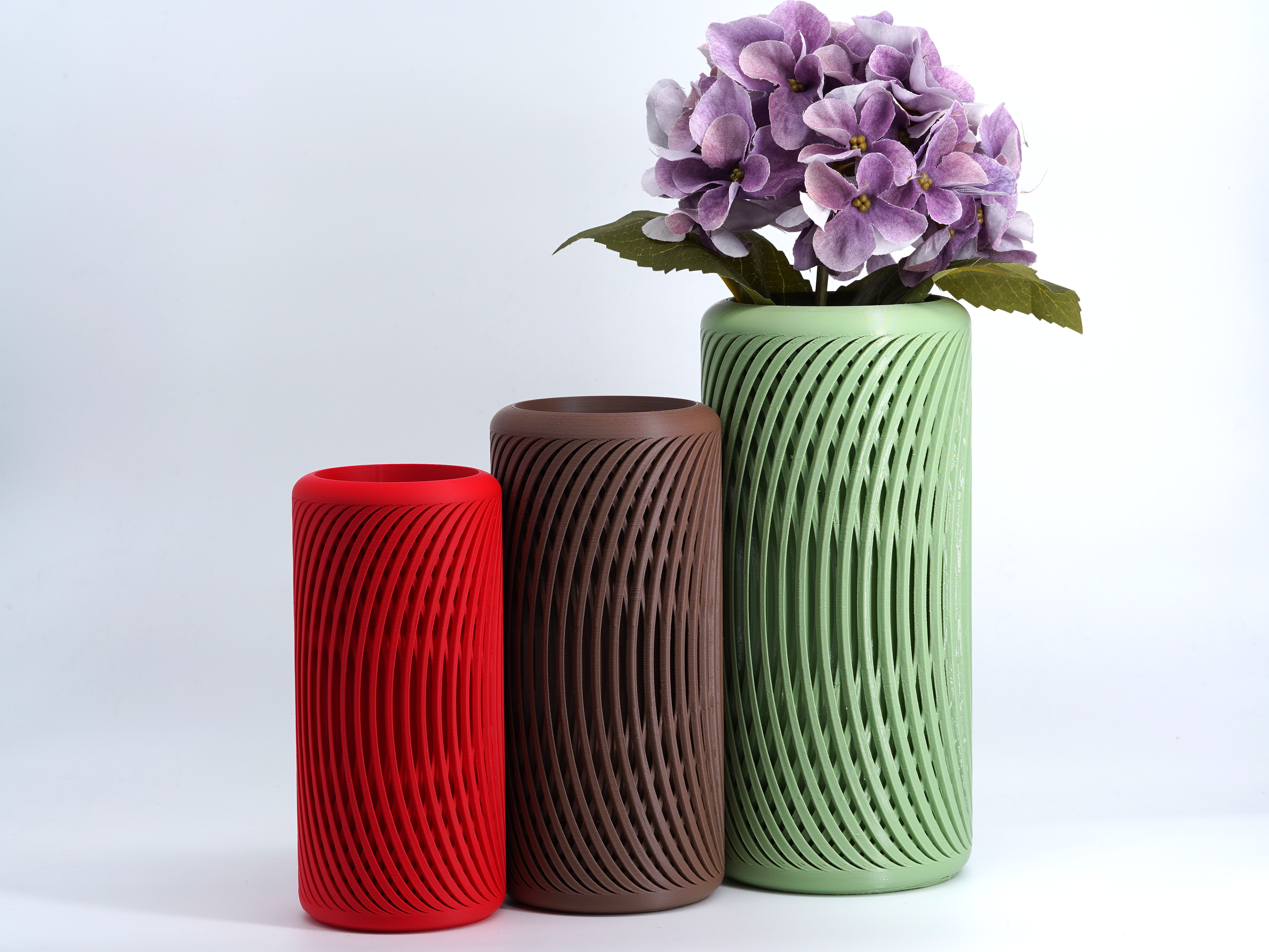 Twysta Vase - Modern Spiral Decorative Vase
