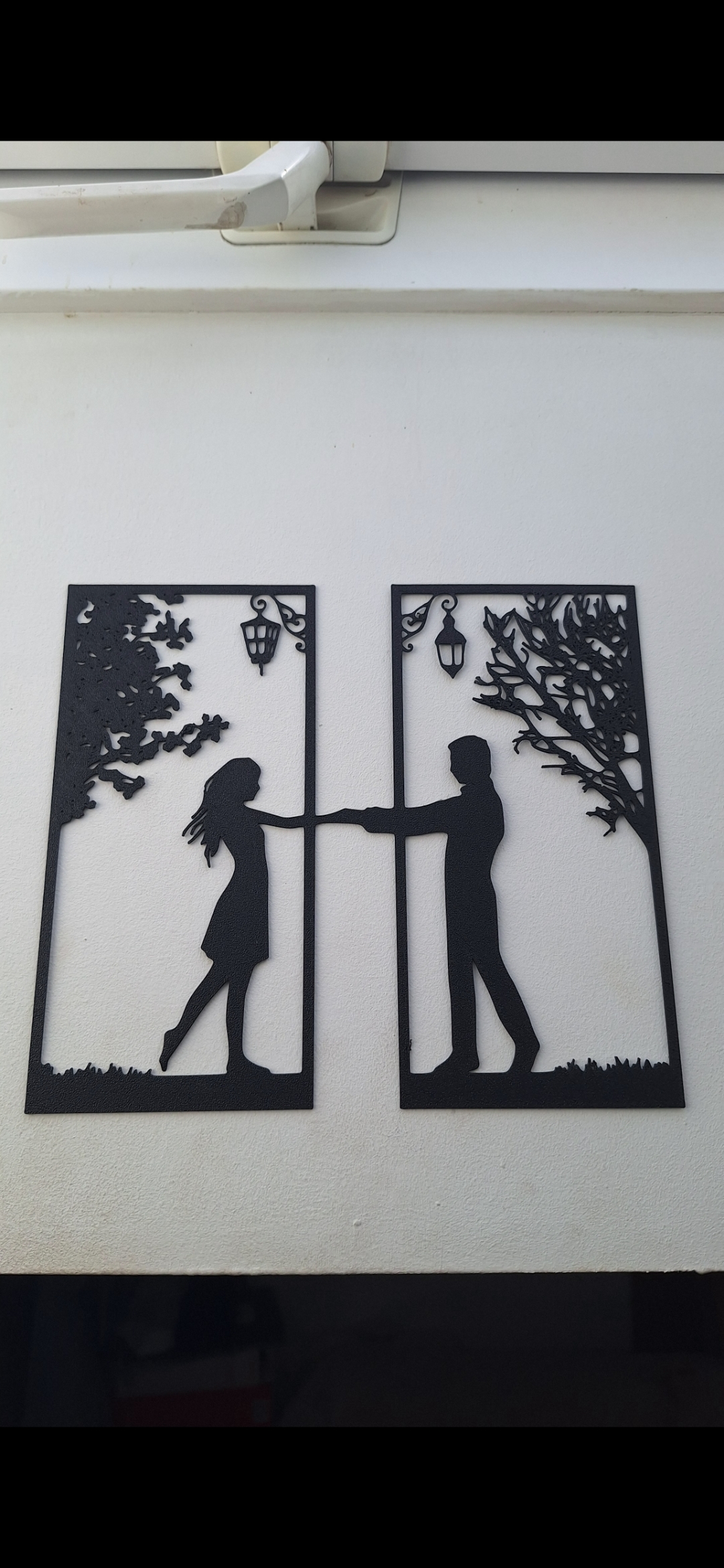 Across Dimensions – Lovers Reaching Through Time