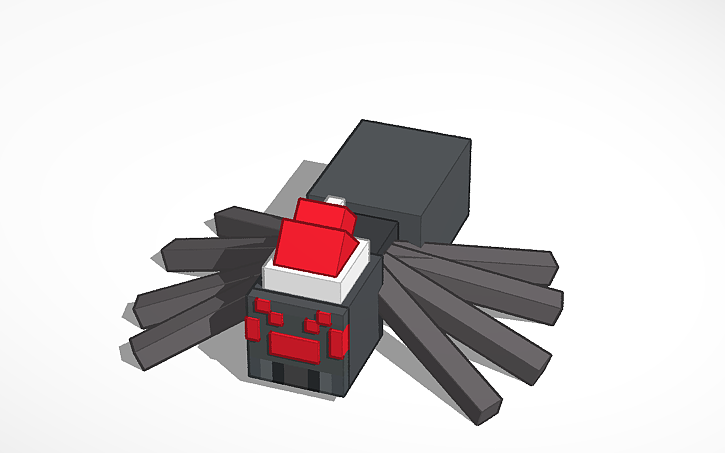 Minecraft Spider christmas ornaments