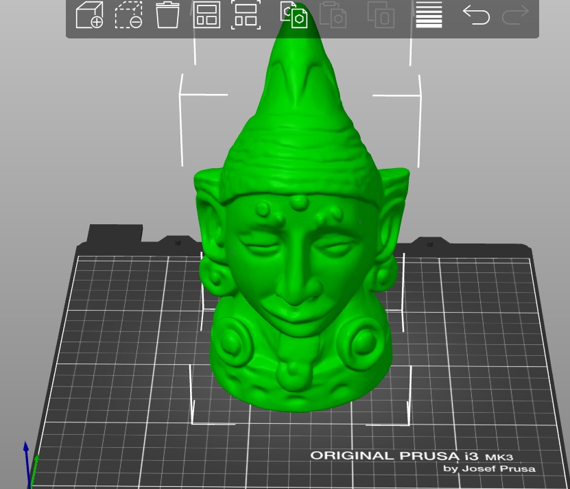 Miniatura 2 do modelo 3D burma buddha bust