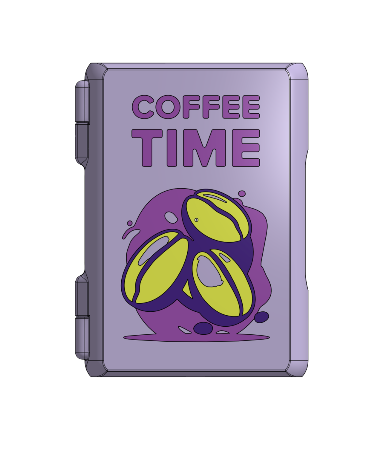 Miniatura 2 do modelo 3D Hinged Box - Coffee Time