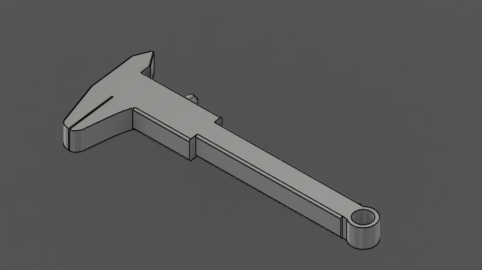 Caliper Keychain