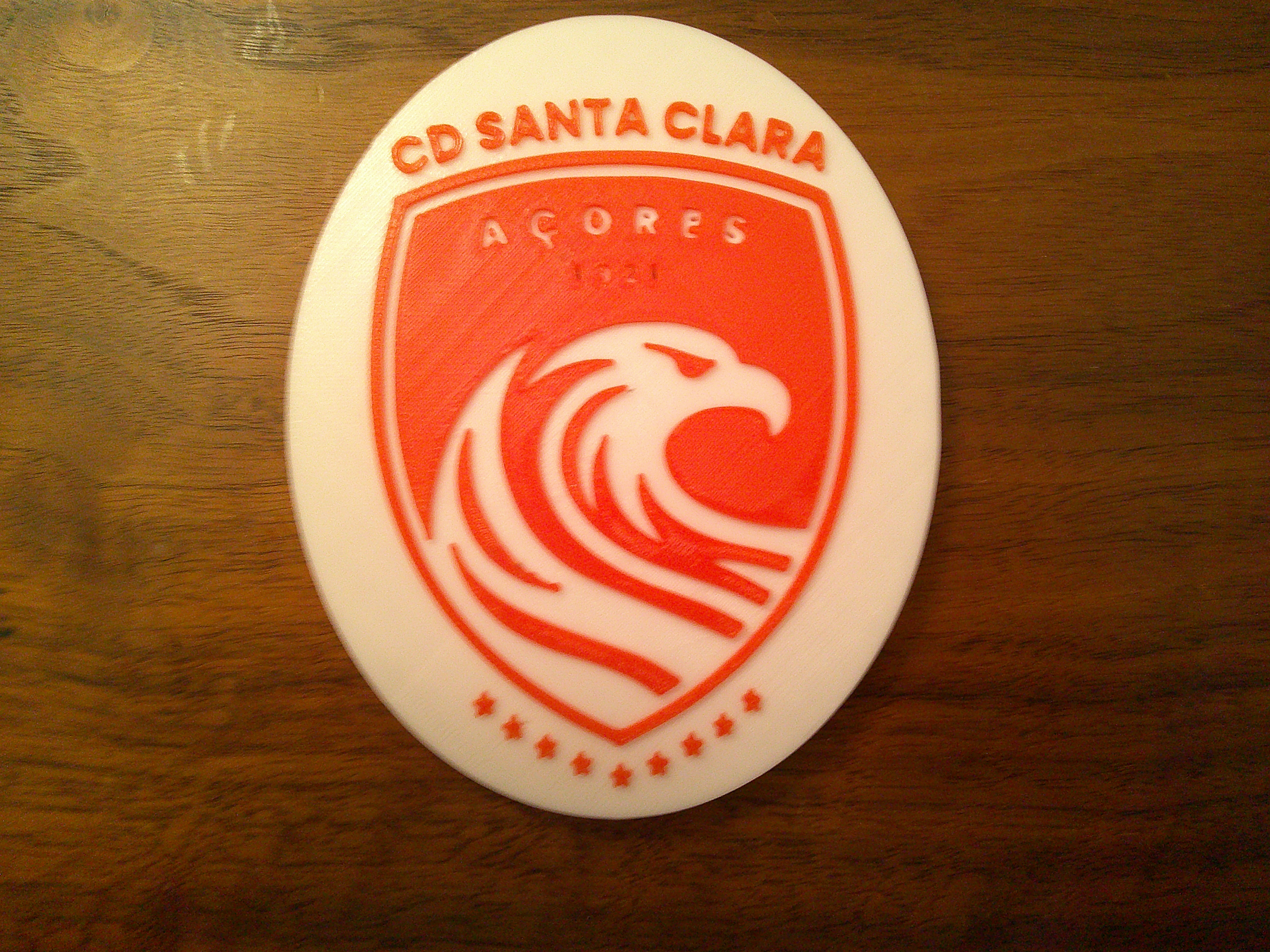 Santa Clara Logo Coaster or Plaque