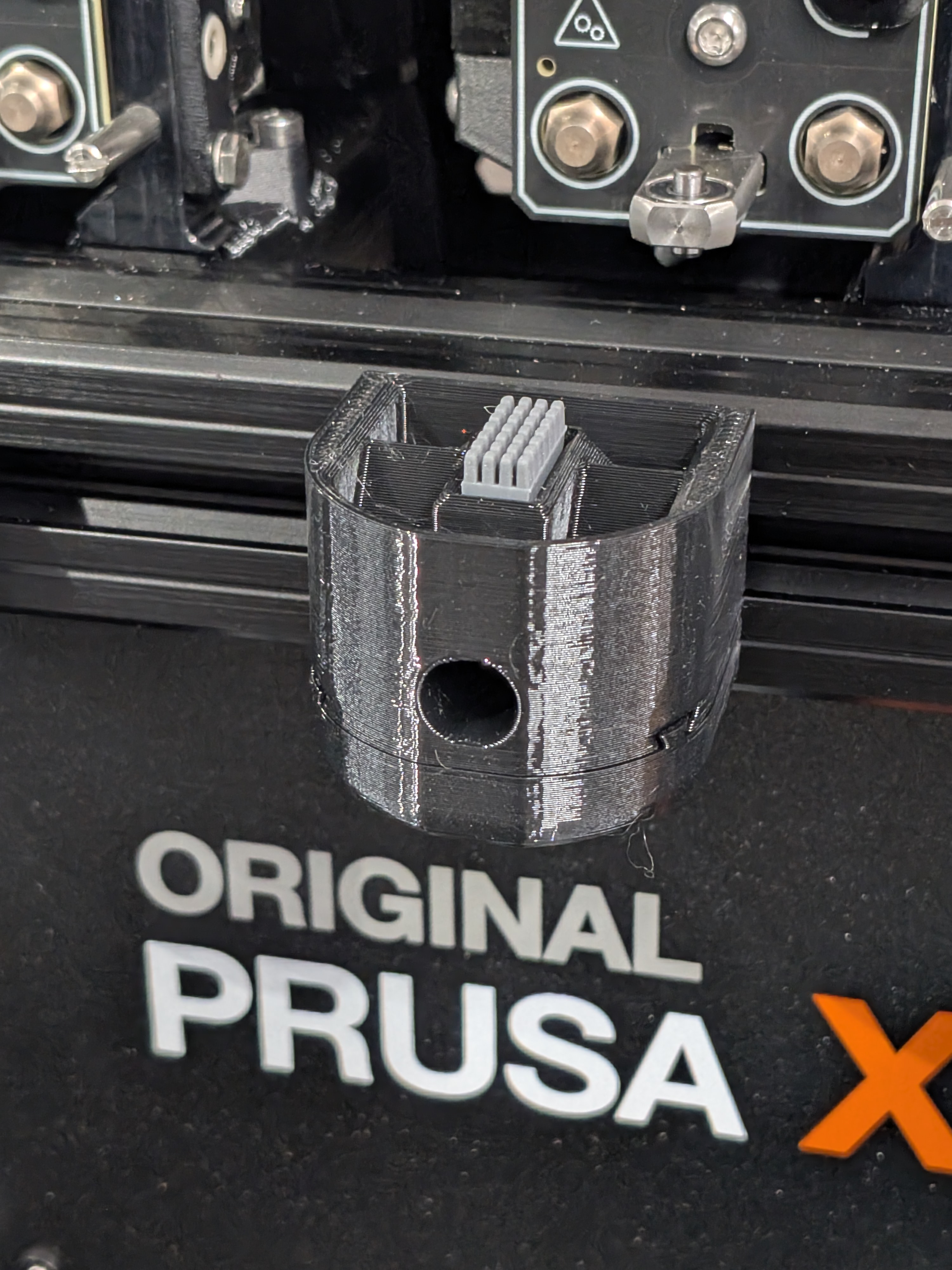 Prusa XL Nozzle Wiper (with detachable waste compartment) 3D model thumbnail