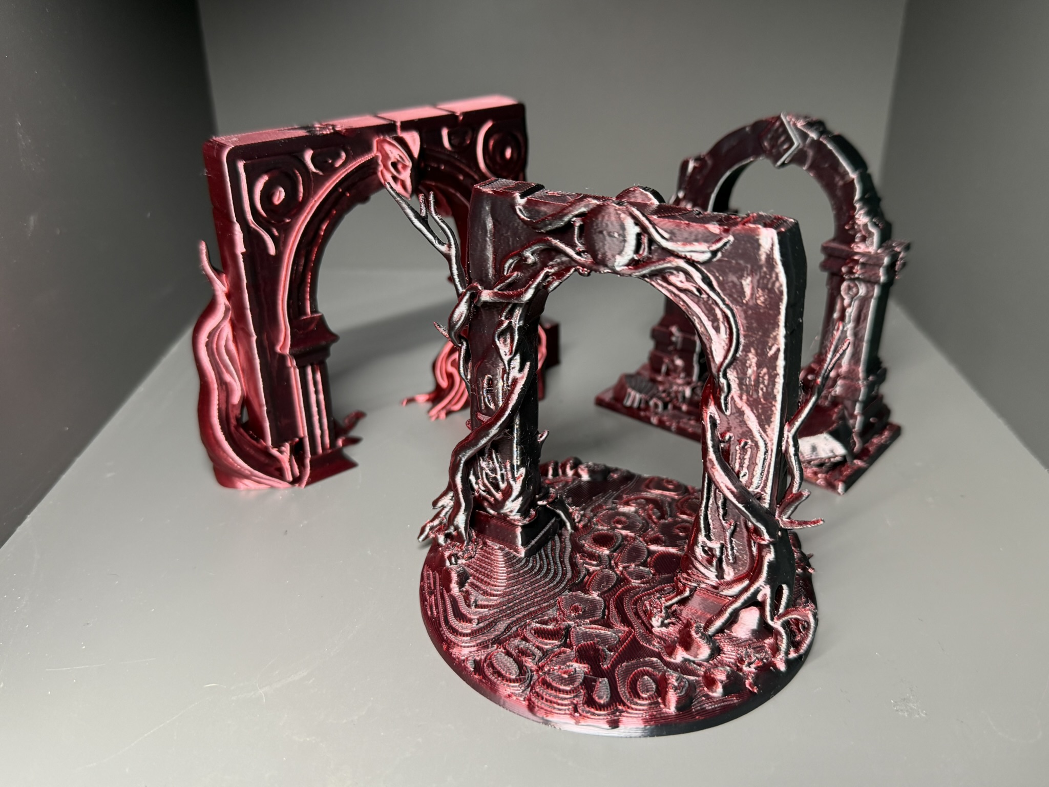 Set three portals for Dungeons and Dragons (DND)