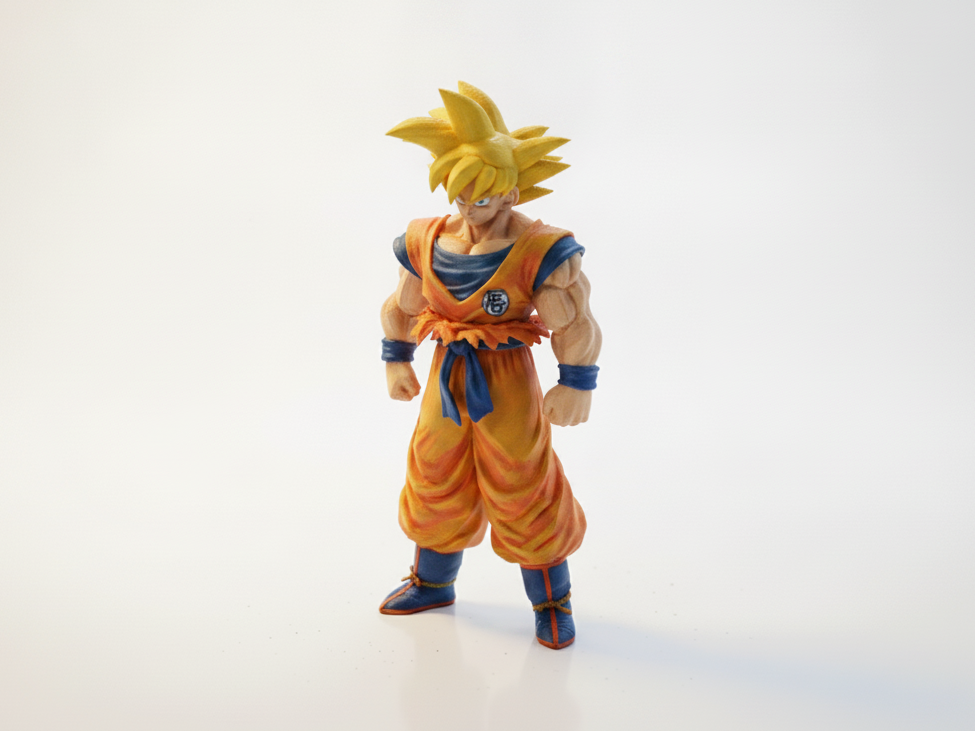 Goku Figurine Anime Dragon Ball 3D Printable