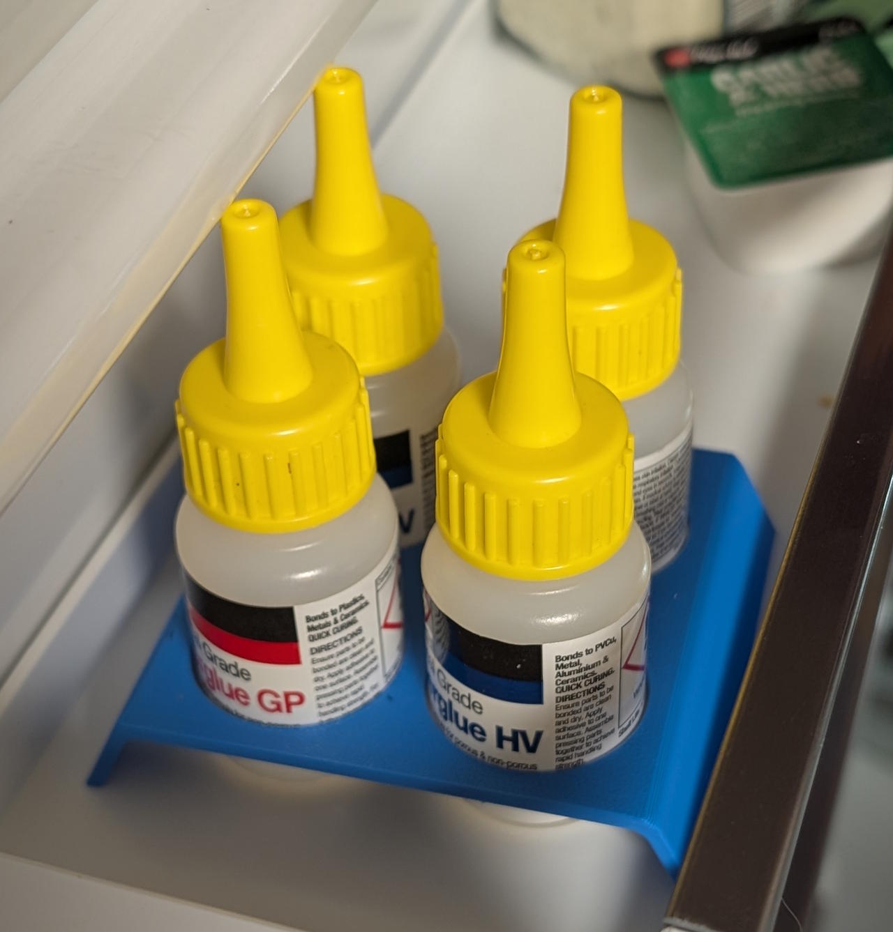 Storage rack for Everbuild (Toolstation) superglue
