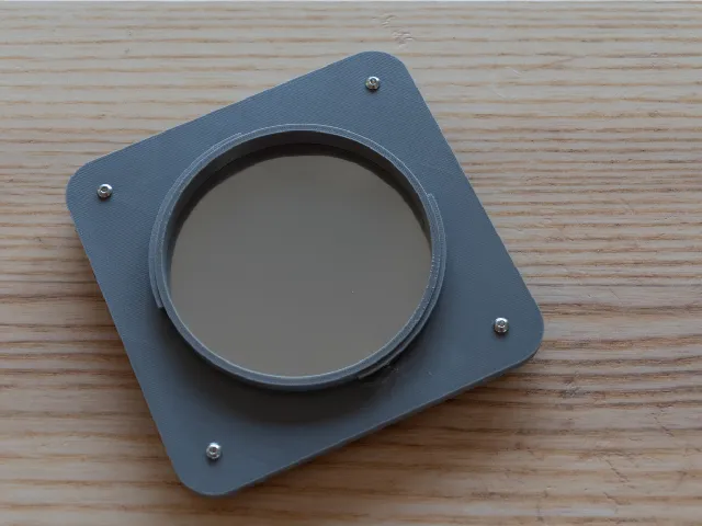Tamron 150-600 G2 solar or gelatin filter holder