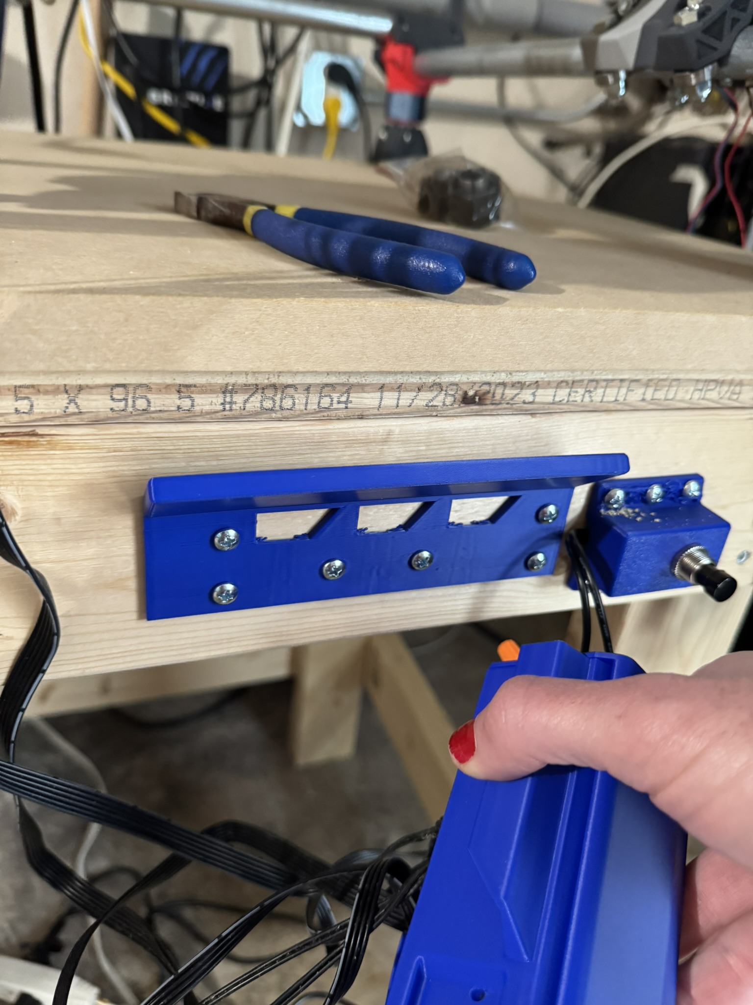 Mount for Jackpot case - MPCNC