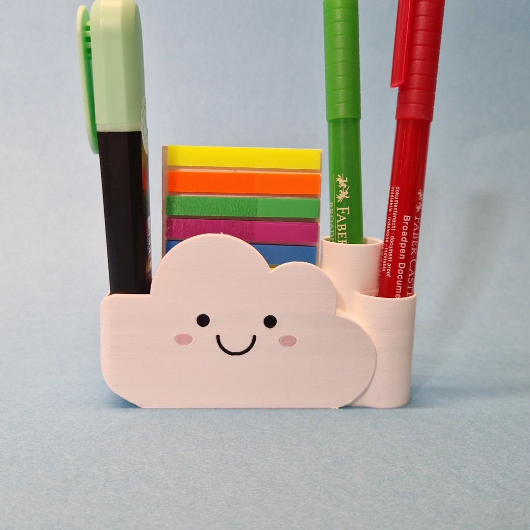 Cute Cloud desk organizer