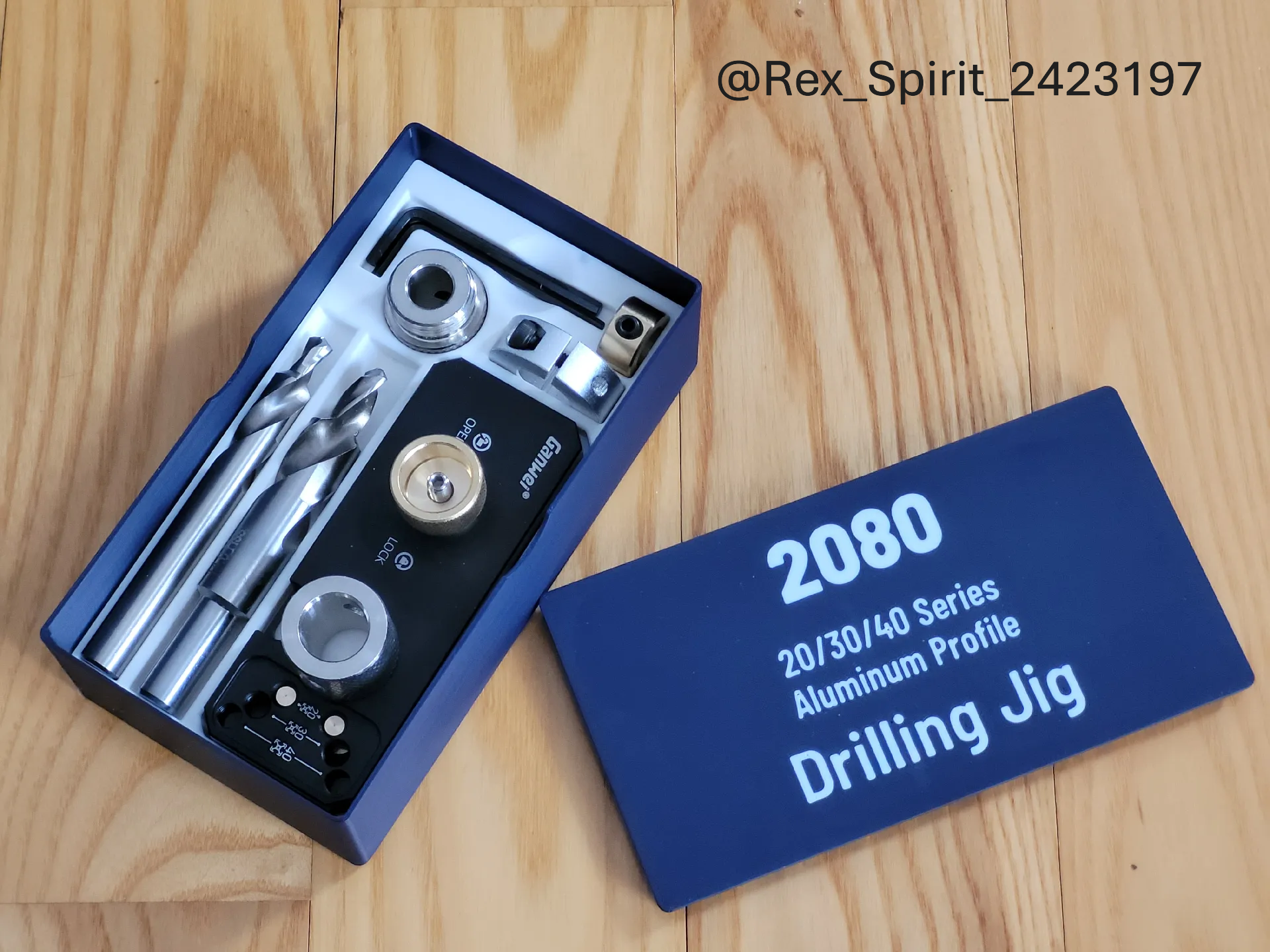 Aluminium Profile drill jig kit Storage Case - 4 Versions — miniatura 9