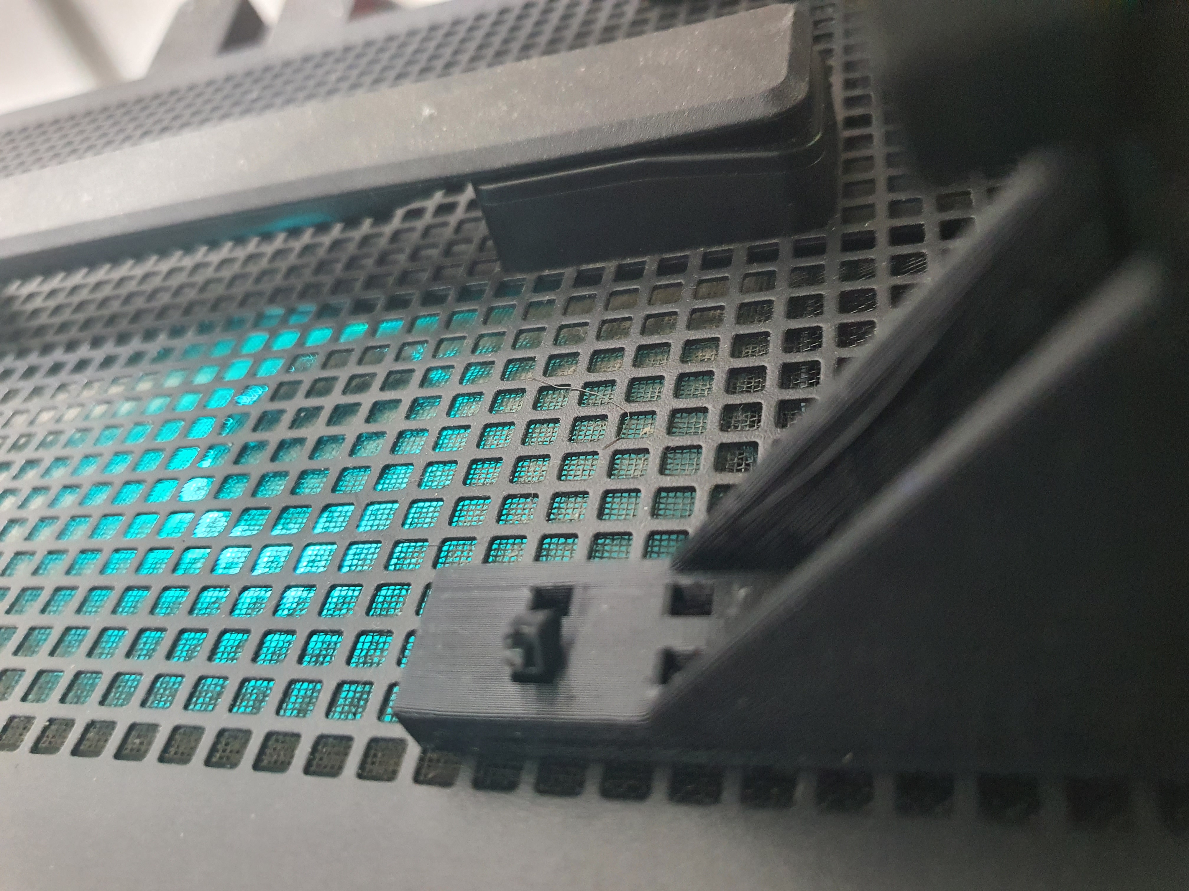 Multiboard 10' Angled Foot With Grid Holes 3D model