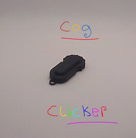 Cog Clicker Fidget 3D model