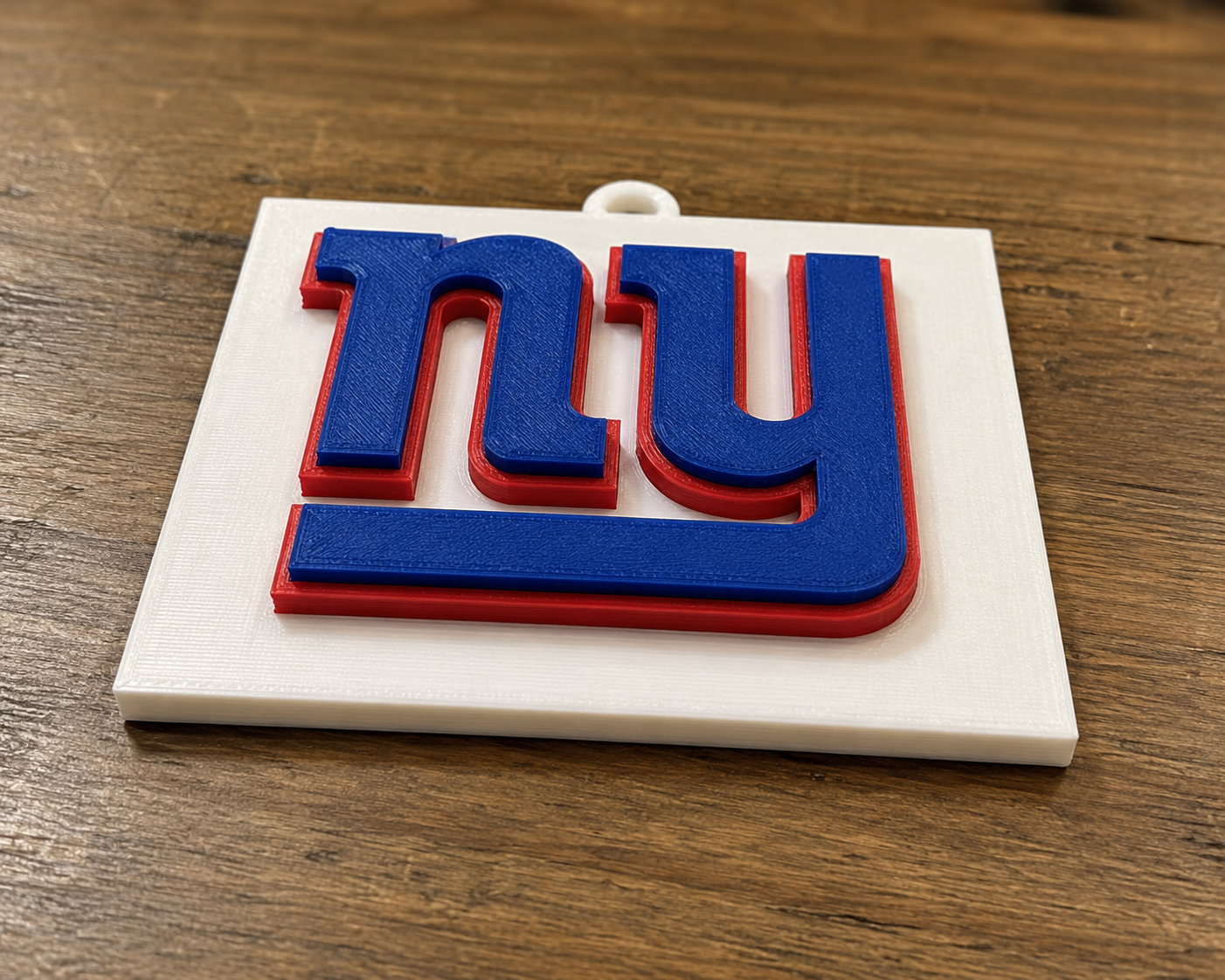 New York Giants Oversized 3D Fan Logo Pendant