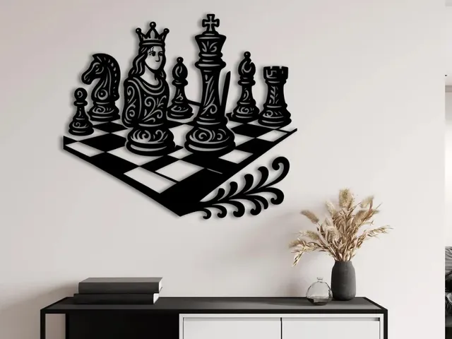 Chess Board Wall Art