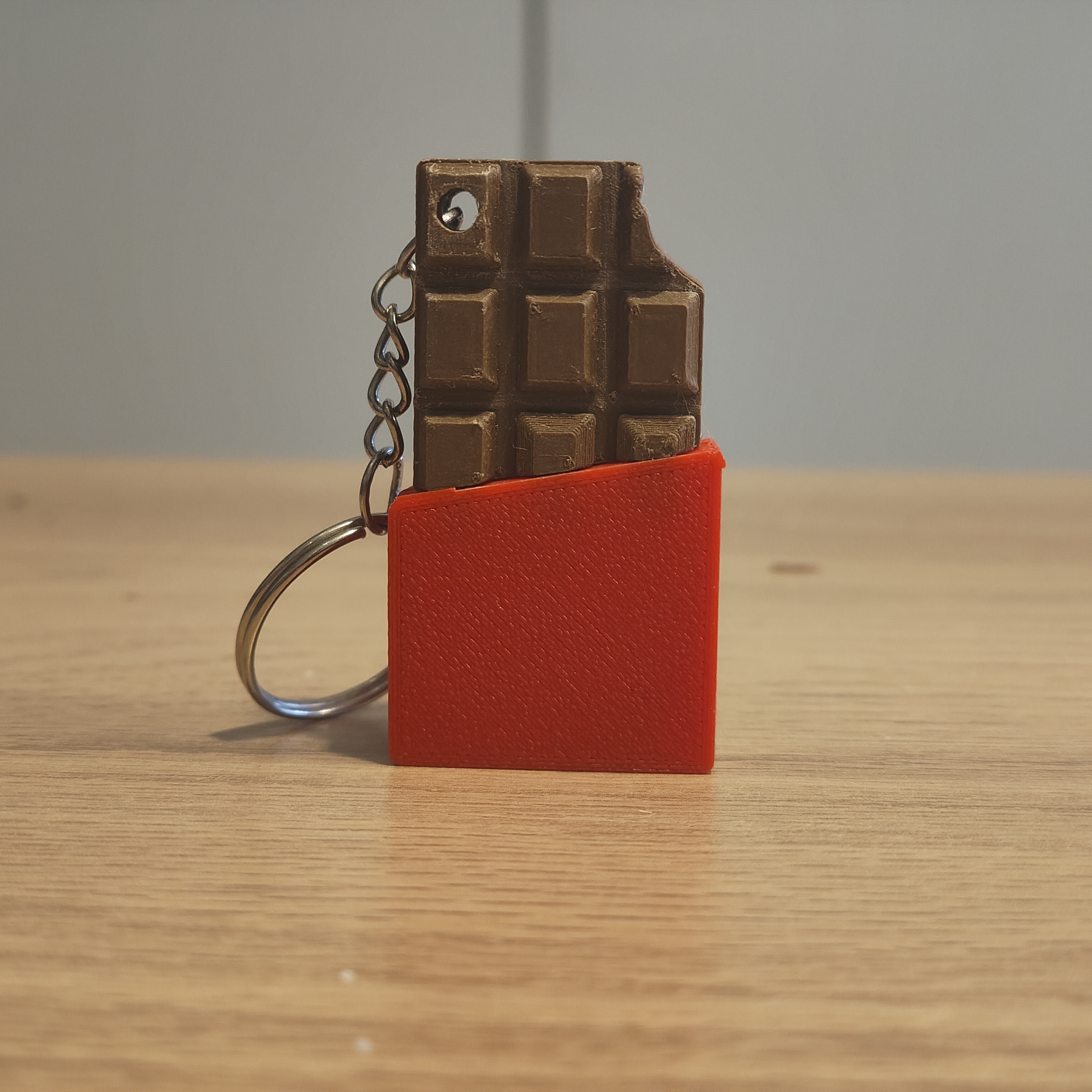 Stylized Chocolate Keychain (Single & Multi-Material)