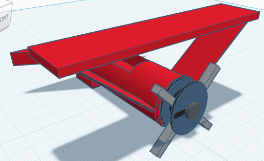 airplane(propellers spin) 3D model