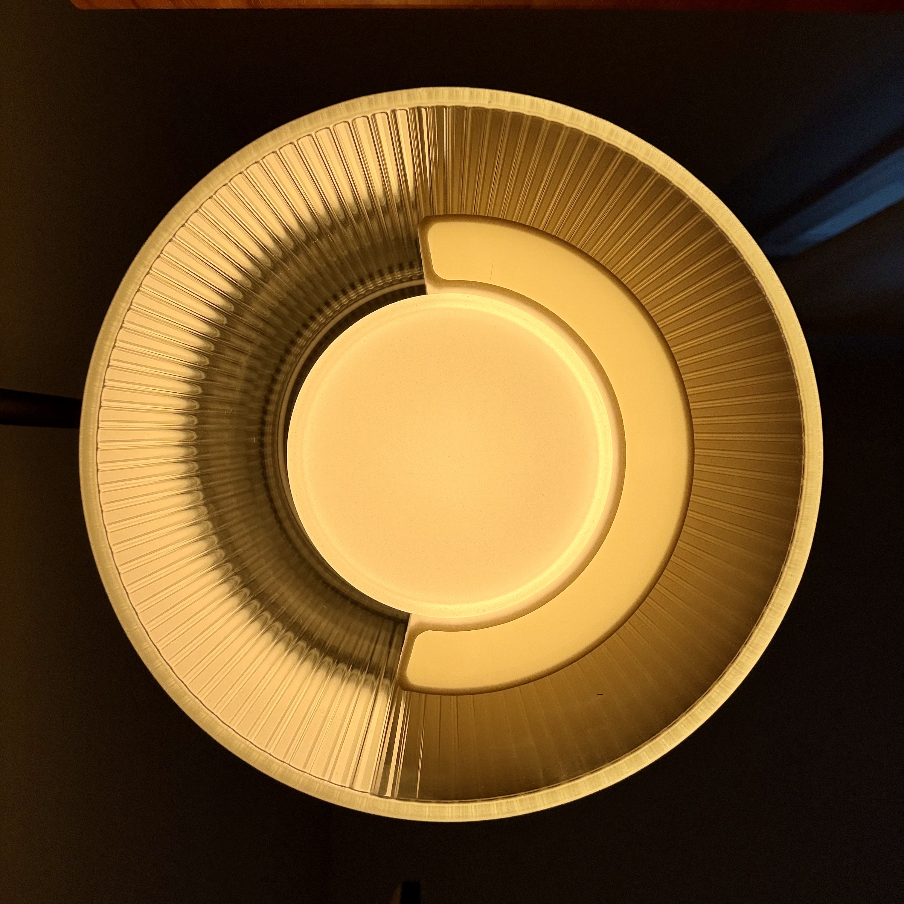 IKEA MOLNART bulb dimmer shield