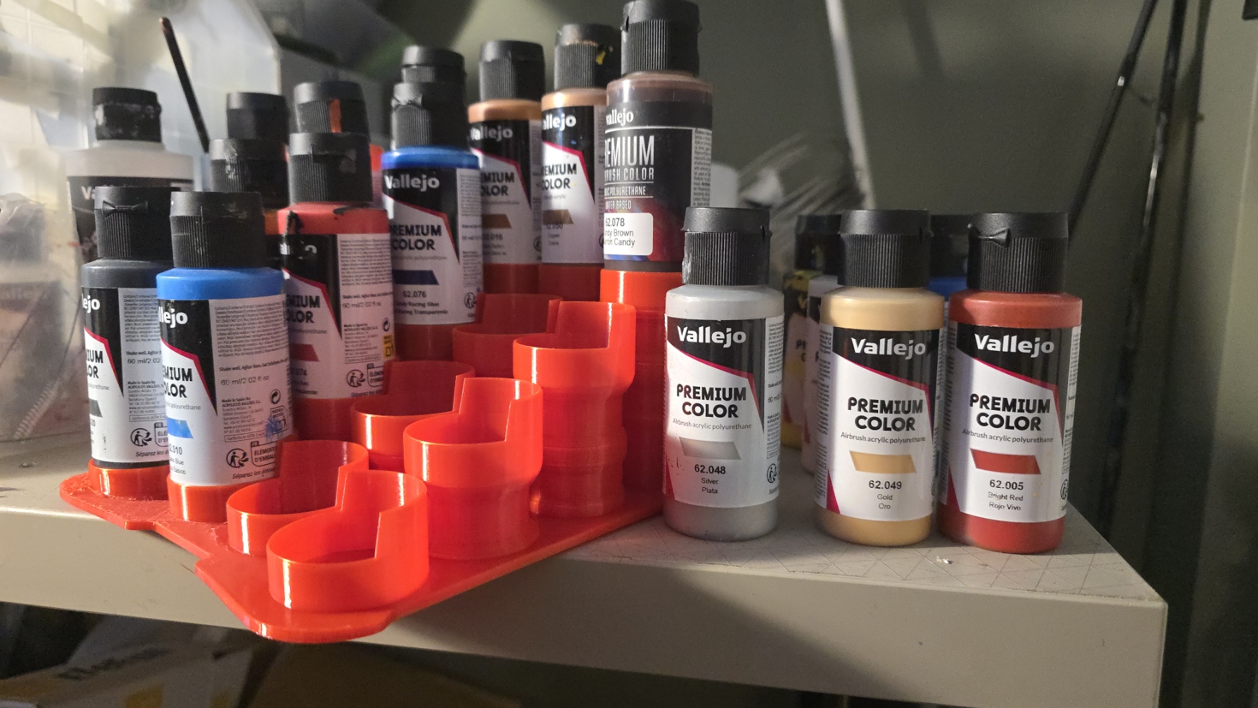 Paint rack Vallejo premium A1 MINI (small buildplate)