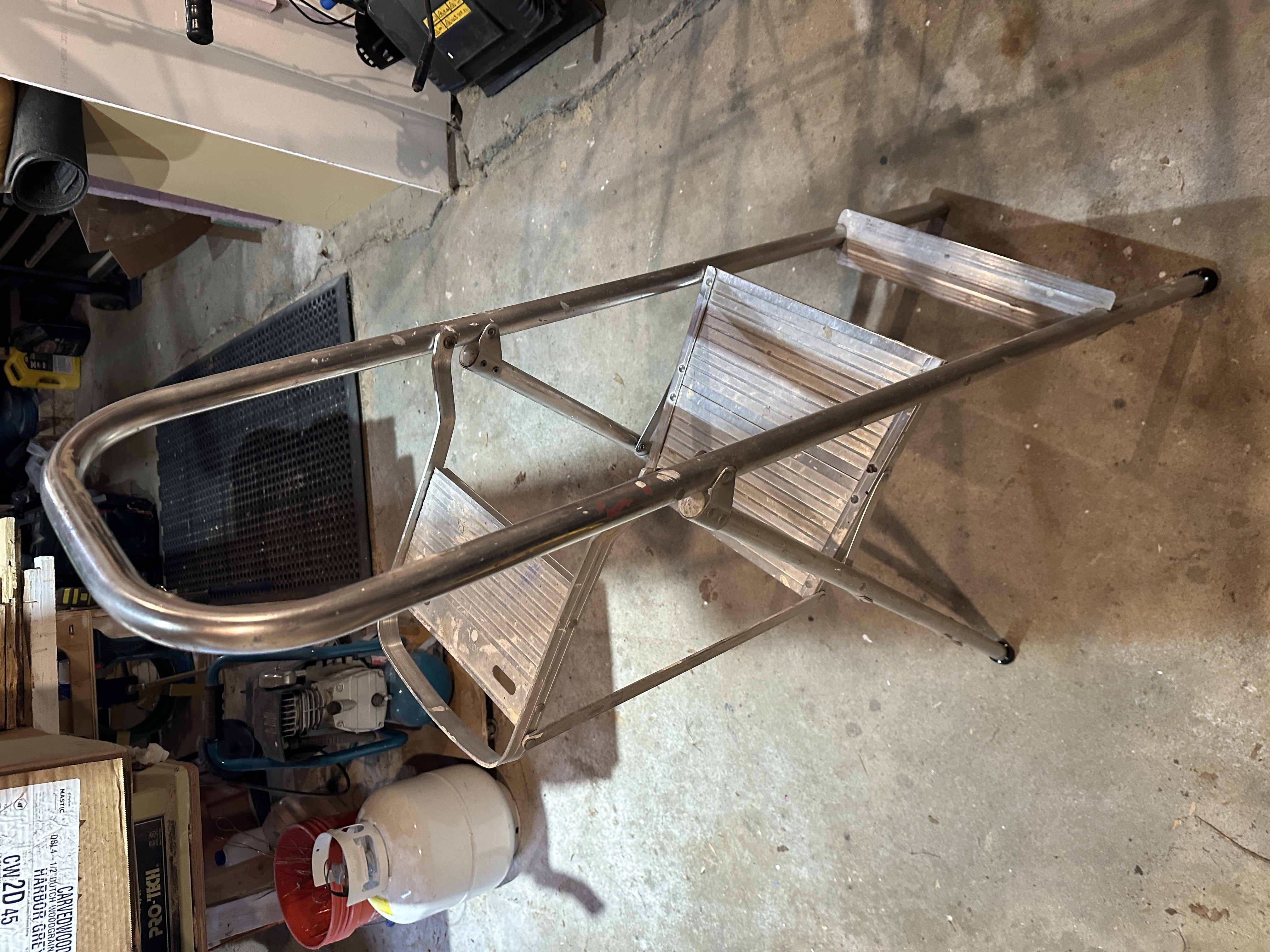 Werner 2-Step Platform Aluminum Ladder Feet Pads