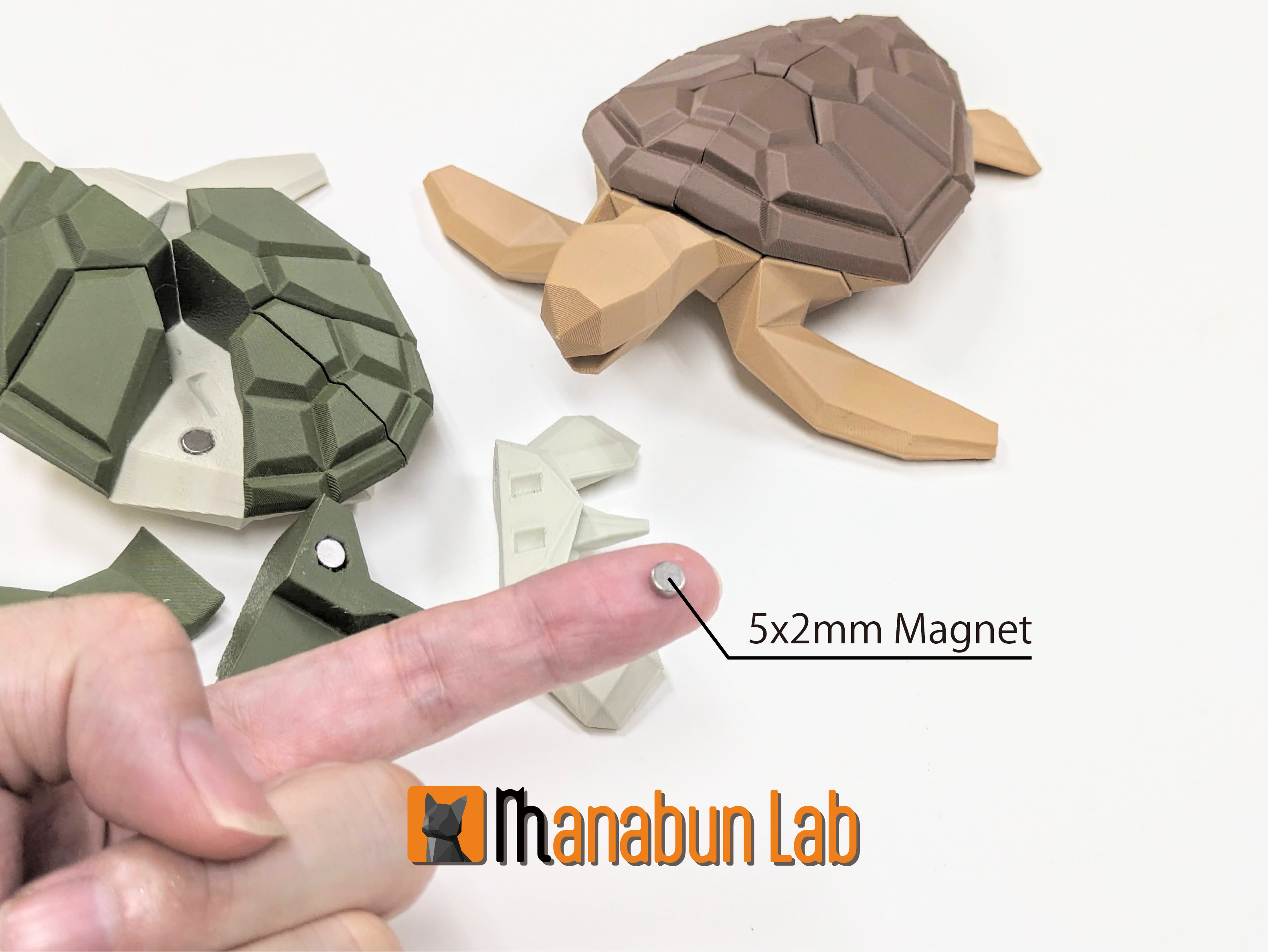 Low Poly Sea Turtle Puzzle — miniatura 5