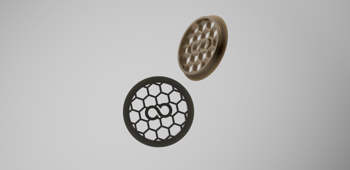 Elegoo Centauri Carbon Fan Cover with Logo