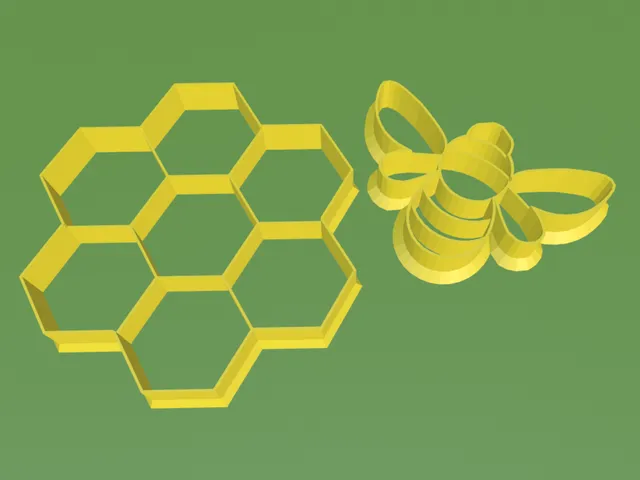 Bee and Hive Cookie Cutters