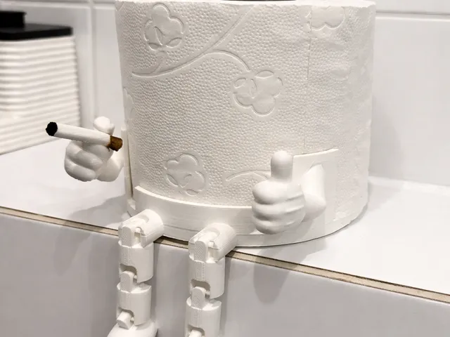 Toilet Paper Buddy – Cigarette Break Edition